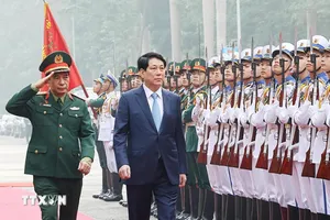 Chủ tịch nước Lương Cường dự, chỉ đạo Hội nghị Quân chính toàn quân 2024