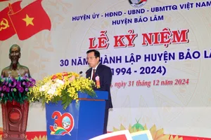 Lâm Đồng: Huyện Bảo Lâm kỷ niệm 30 năm ngày thành lập