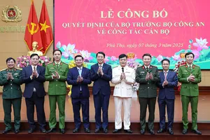 Nhân sự tuần qua: Bổ nhiệm phó giám đốc công an ở 6 tỉnh