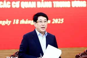 Đảng ủy các cơ quan Đảng Trung ương phối hợp để tham mưu về tinh gọn bộ máy