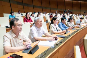 Hôm nay Quốc hội thảo luận về dự án Luật Tổ chức TAND, VKSND sửa đổi