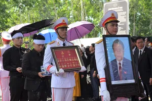 Lễ an táng nguyên Chủ tịch nước Trần Đức Lương