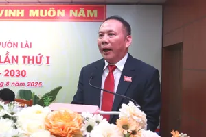 Ông Lâm Hùng Tấn làm Bí thư Đảng ủy phường Vườn Lài, TP.HCM