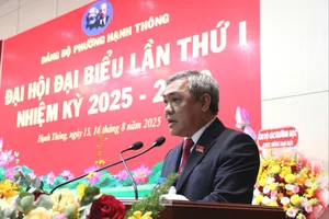 Ông Huỳnh Văn Hồng Ngọc giữ chức Bí thư Đảng ủy phường Hạnh Thông, TP.HCM