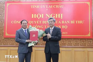 Thứ trưởng Bộ Nông nghiệp và Môi trường được chỉ định làm phó bí thư Thường trực Tỉnh ủy Lai Châu