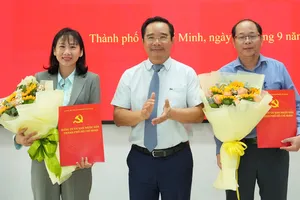 Ông Dương Hồng Thắng và bà Phạm Thị Thanh Hiền được chỉ định tham gia Ban Thường vụ Đảng ủy UBND TP.HCM