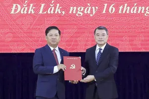 Ông Lương Nguyễn Minh Triết giữ chức Bí thư Tỉnh ủy Đắk Lắk
