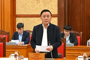 Sớm báo cáo Bộ Chính trị về chương trình làm việc Đại hội XIV của Đảng