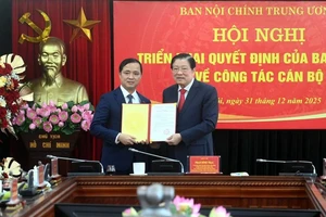 Ông Nguyễn Xuân Trường làm Phó Ban Nội chính Trung ương