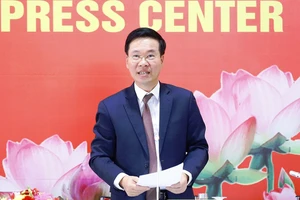 Ủy viên Bộ Chính trị, Bí thư Trung ương Đảng, Trưởng ban Tuyên giáo Trung ương Võ Văn Thưởng. Ảnh: VGP