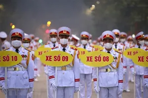 Chùm ảnh: Chương trình tổng duyệt Đại hội XIII của Đảng
