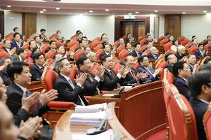 Các đại biểu tham dự Hội nghị Trung ương 14, khóa XII hôm 14-12. Ảnh: TTXVN 