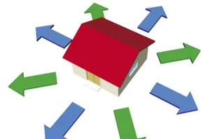 Mẹo dùng màu sắc để hóa giải hướng nhà xấu trong phong thủy