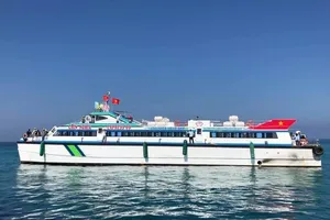Đã có tàu siêu tốc 'khủng' chở khách ra đảo Lý Sơn
