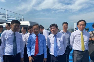 Chính thức khai trương tuyến phà biển Cần Giờ - Vũng Tàu