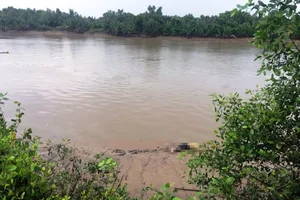 Thi thể thanh niên nổi trên sông trong tình trạng phân hủy