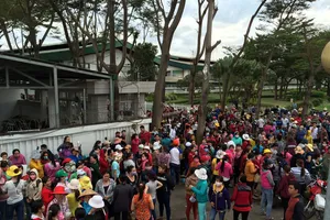 Công nhân Công ty Pouchen Việt Nam tiếp tục ngưng làm việc