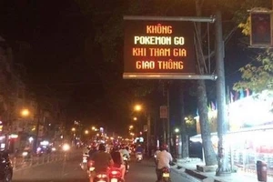 Đồng Nai xử mạnh người tham gia giao thông chơi Pokémon Go