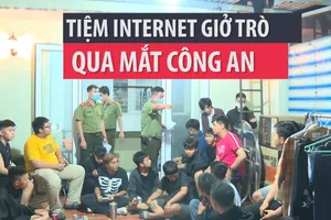 Phát hiện tiệm Internet giở trò khi bị kiểm tra mùa dịch