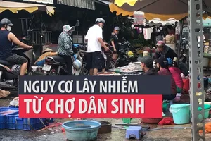 TP.HCM: Giãn cách tại các chợ chưa đúng, lo lây lan dịch