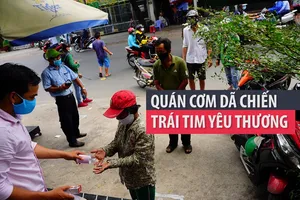 Video: Quán cơm dã chiến trao yêu thương qua từng suất cơm