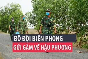Phóng sự: Thăm bộ đội biên phòng biên giới Tây Nam mùa dịch