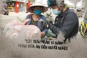 'Lộc Trâu' gần 10 năm mang bữa ăn đến cho người nghèo