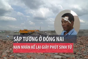 Sập tường ở Đồng Nai: Nạn nhân kể lại phút sinh tử