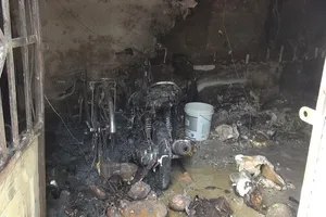 Hiện trường vụ cháy khiến 3 người tử vong