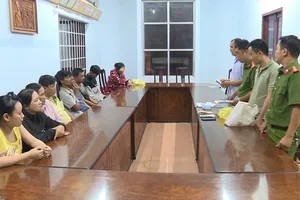 Công an phường triệt phá 3 điểm tổ chức ghi số đề