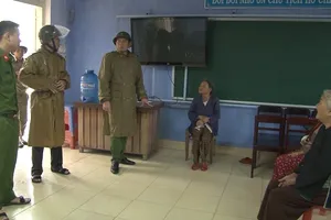 Công an TP Huế huy động toàn lực ứng phó bão số 13