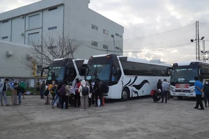 Video: 79 chuyến xe miễn phí đưa công nhân về quê đón Tết
