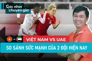 Việt Nam vs UAE: Chuyên gia so sánh sức mạnh 2 đội trước giờ đấu