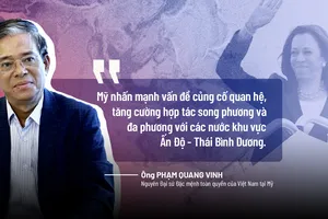 Đại sứ Phạm Quang Vinh bình luận kết quả chuyến thăm Việt Nam của bà Harris