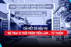 Cái kết có hậu vụ ‘bé trai 12 tuổi trộm tiền làm … từ thiện’