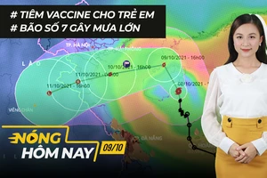 Nóng hôm nay: Vaccine cho trẻ em; Bão số 7 gây mưa diện rộng