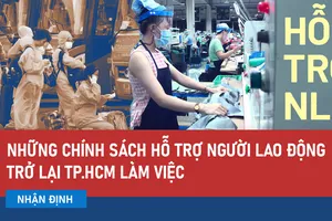 Video: Nhiều chính sách hỗ trợ người lao động trở lại TP.HCM làm việc 