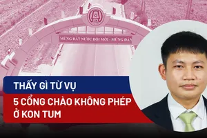 Góc nhìn chuyên gia: Thấy gì từ vụ 5 cổng chào không phép ở Kon Tum