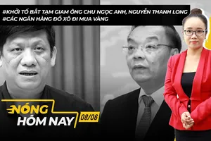 Nóng hôm nay: Khởi tố, bắt tạm giam ông Nguyễn Thanh Long, Chu Ngọc Anh