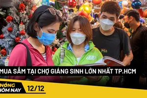 Nóng hôm nay: Mua sắm tại chợ Giáng sinh lớn nhất TP.HCM