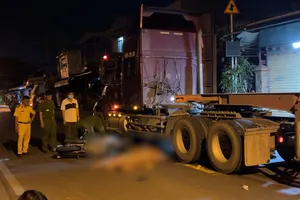 Video: Thanh niên đi sinh nhật về bị xe đầu kéo cán tử vong