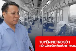 Sau chạy thử nghiệm toàn tuyến, Metro số 1 sẽ tăng tốc để về đích năm 2024