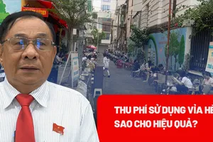 TP.HCM thu phí sử dụng lòng đường, hè phố sao cho hiệu quả?