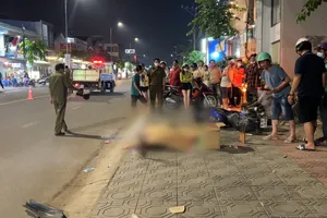 Va chạm với xe máy đang băng qua đường, thanh niên tử vong tại chỗ