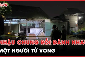Video: Nhậu chung rồi đuổi đánh nhau, một thanh niên tử vong