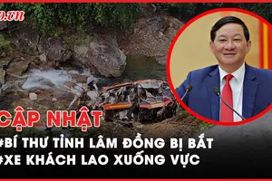 Điểm tin ANTT: Bí thư Tỉnh uỷ Lâm Đồng bị bắt; Xe khách lao xuống vực