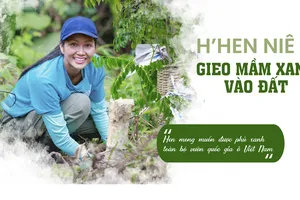 Video: Hoa hậu H’Hen Niê và mong muốn phủ xanh toàn bộ vườn quốc gia ở Việt Nam