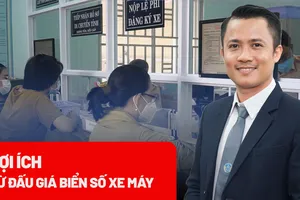 Mở rộng đấu giá biển số xe máy liệu có khả thi? 