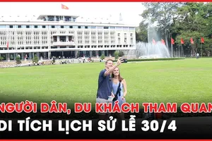 TP.HCM: Đông đảo người dân, du khách tham quan di tích lịch sử dịp lễ 30-4 