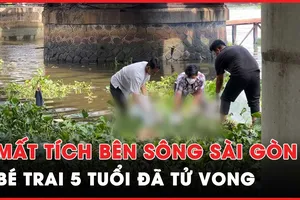 Bé trai 5 tuổi đã chết dưới sông Sài Gòn, sau khi đi chơi không thấy về